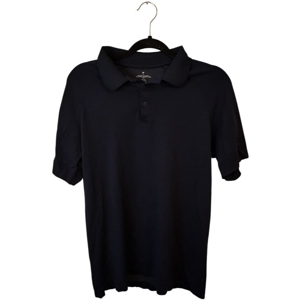 Fabletics Dark Navy Polo Shirt Size M